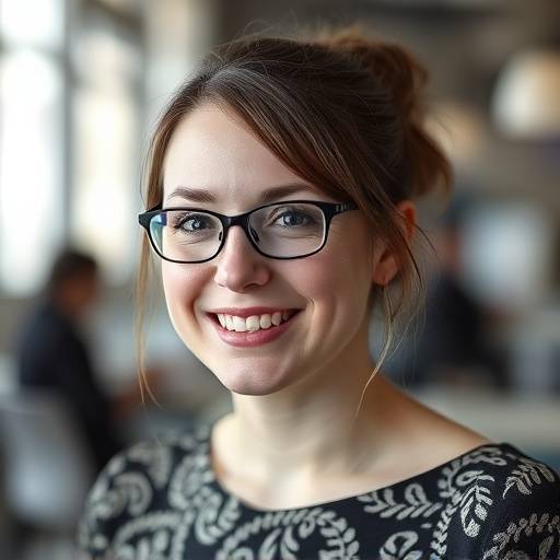 Portrait of Eleanor Vance, the founder and lead designer of Artisan Home & Design.